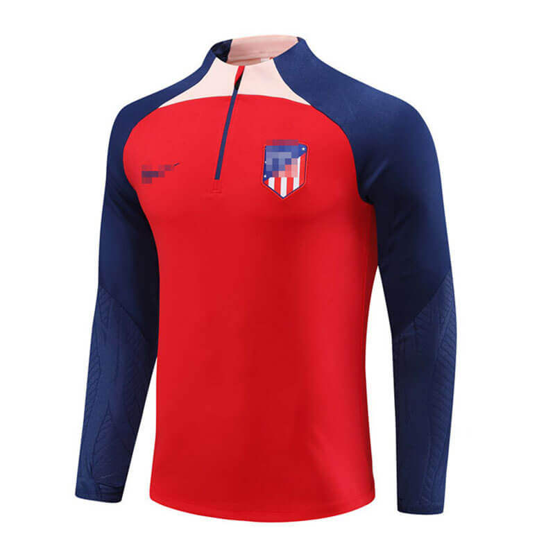 Sudadera Entrenamiento Atlético de Madrid 2023/2024 Rojo/Azul Marino